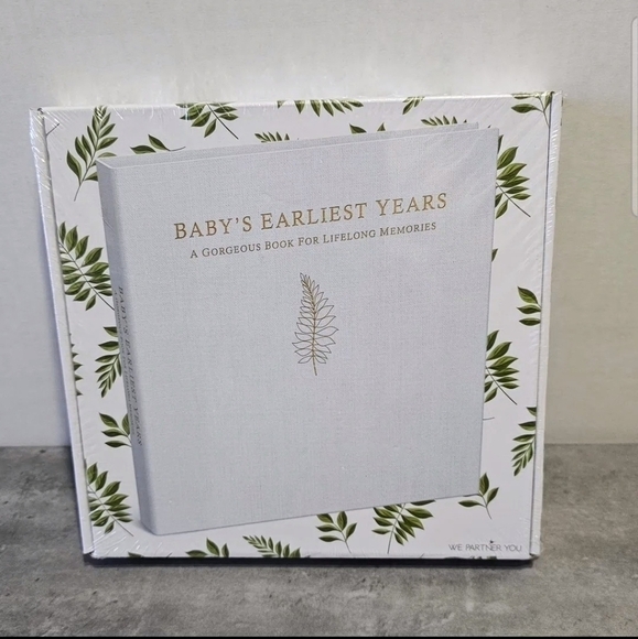 Other - SALE $8 New not open. Baby's Earliest Years. Baby Memory Book For Boy or Girl.